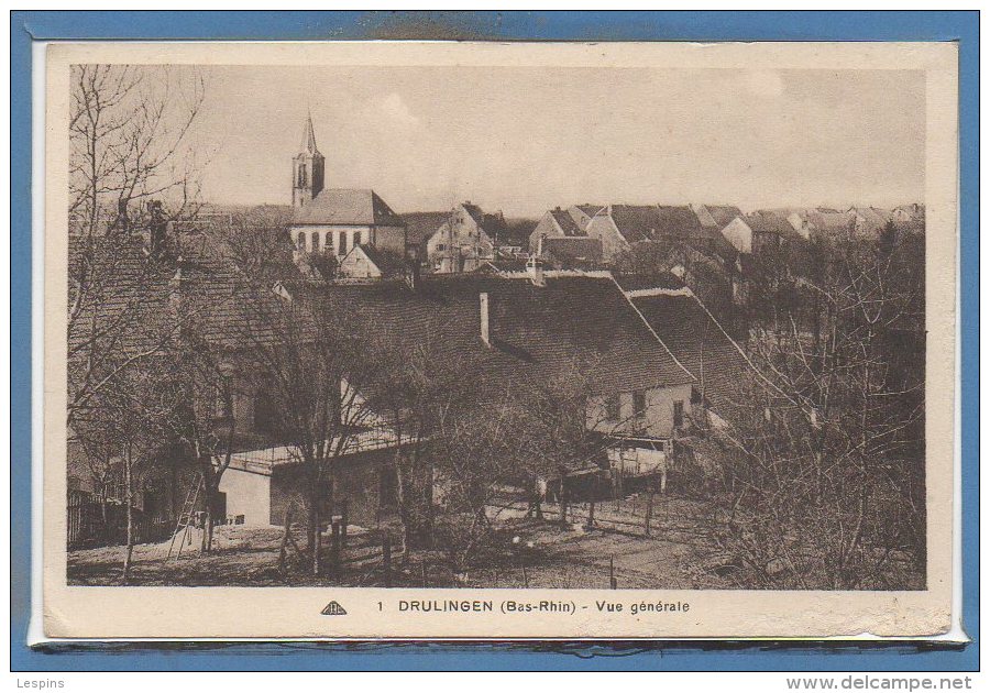 67 - DRULINGEN -- Vue générale