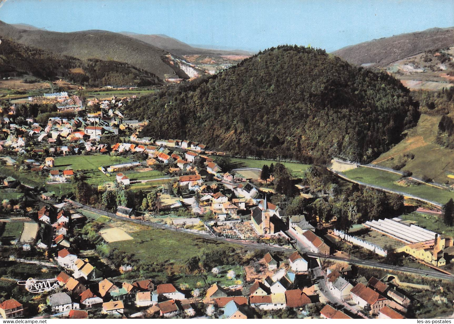 67 LA BROQUE VUE GENERALE AERIENNE