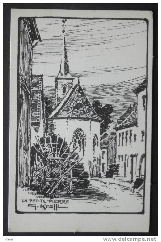 67 La Petite-Pierre eglise D67D C67371C RH049143