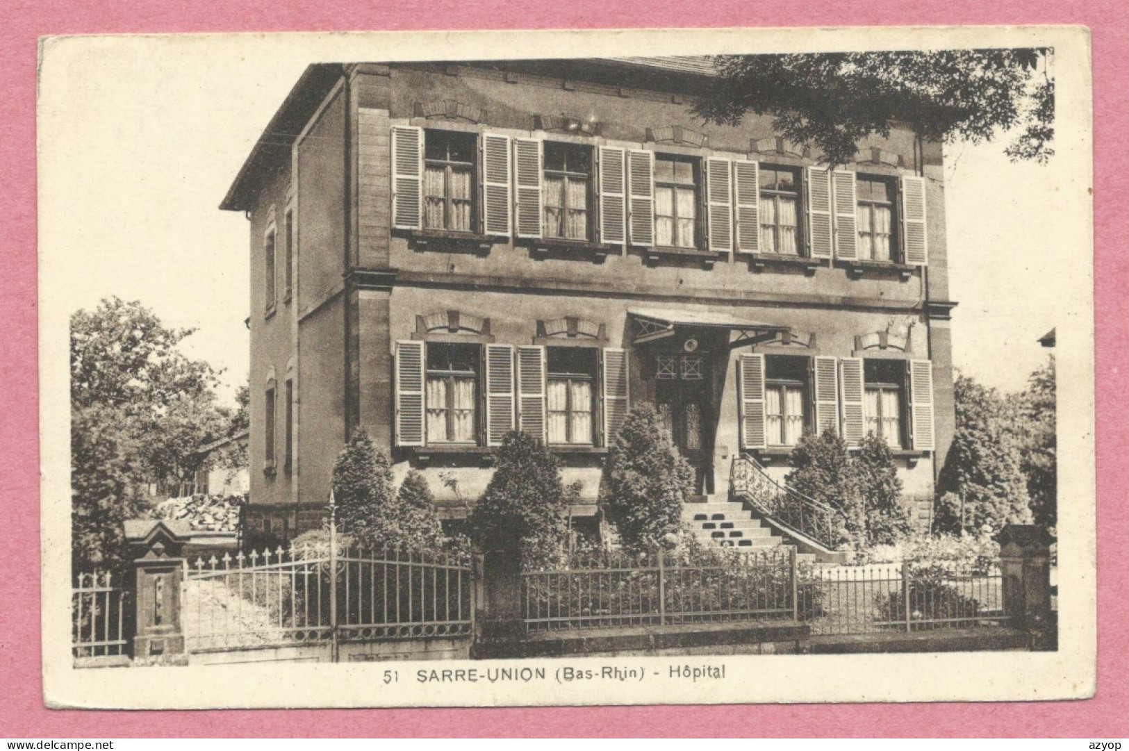 67 - SARRE UNION - Hôpital