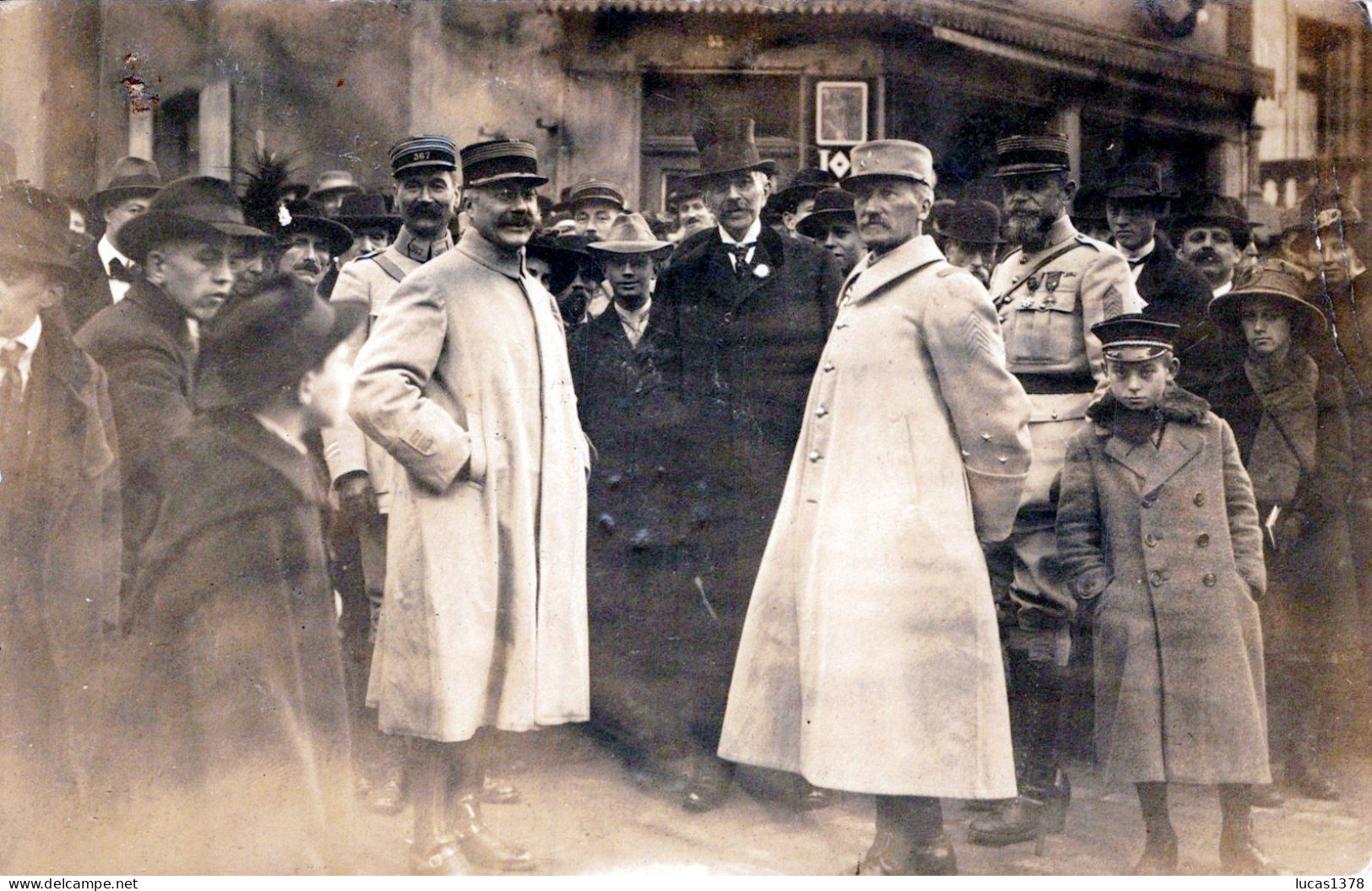 67 / SAVERNE / MAGNIFIQUE CARTE PHOTO LIBERATION DE SAVERNE / photo hummel et buchmann