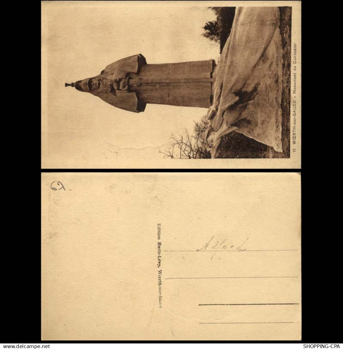 67 - Woerth sur Sauer - Monument du Cuirassier