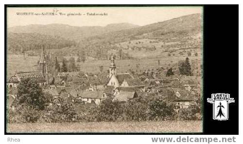 67 Woerth - WOERTH-sur-SAUER - Vue générale - Totalansicht -  sépia Rhea D67D  K67550K  C67550C