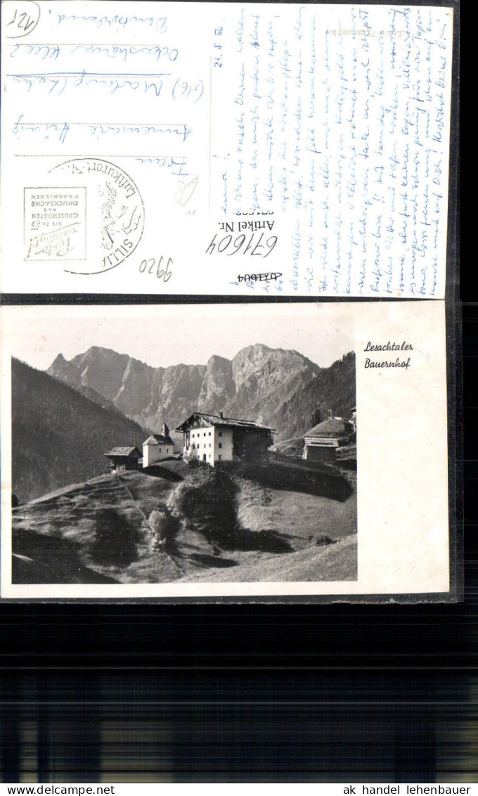 671604,Foto Ak Lesachtaler Bauernhof Lesachtal