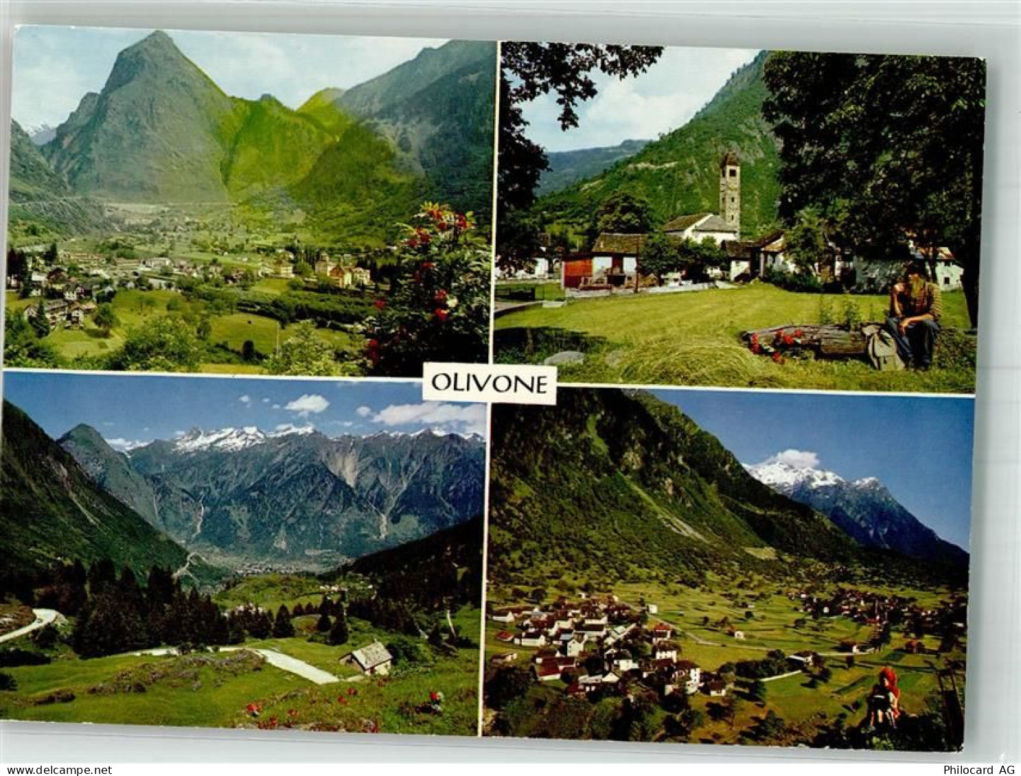 6718 Olivone Blenio Foto AK - 38191952