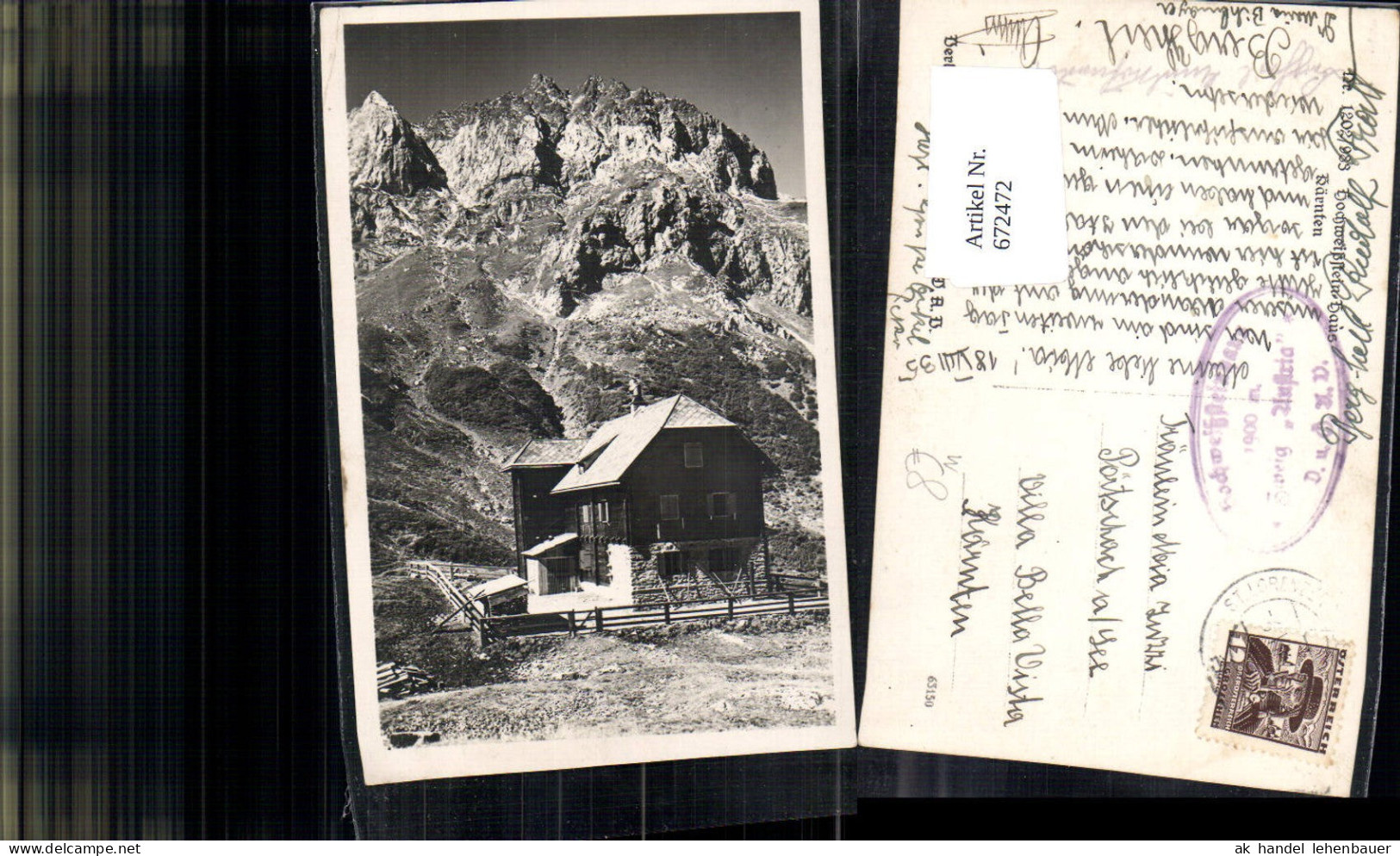 672472,Hochweißsteinhaus Lesachtal Liesing