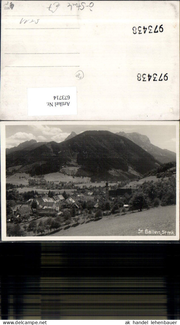 673714,Foto Ak St Gallen Sankt Gallen