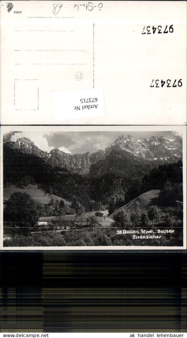 673715,Foto Ak St Gallen Sankt Gallen Buchau Eisenzieher