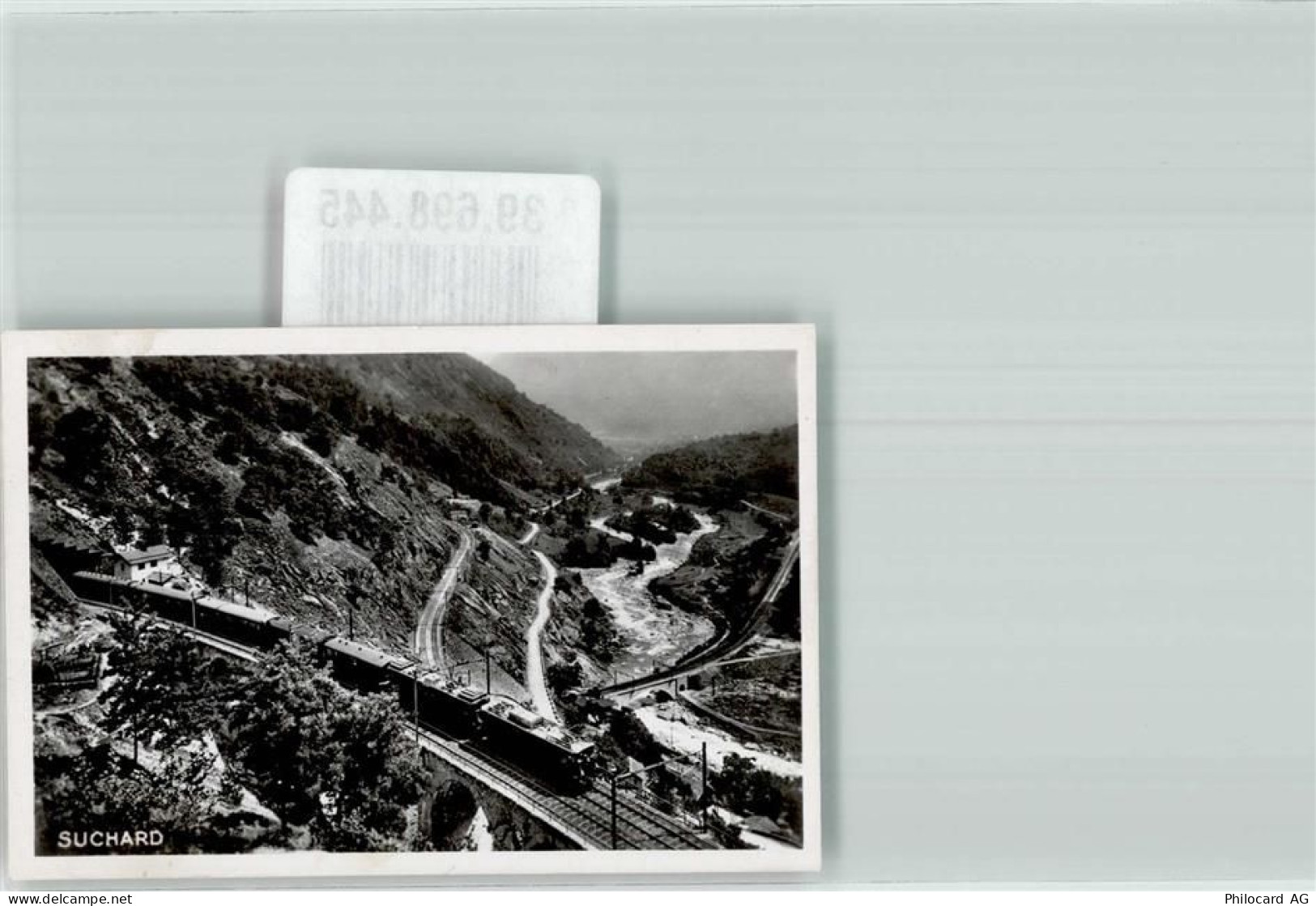 6745 Giornico FOTO KEINE AK Eisenbahn Gotthardlinie Suchard Serie IV Nr.... - 39698445