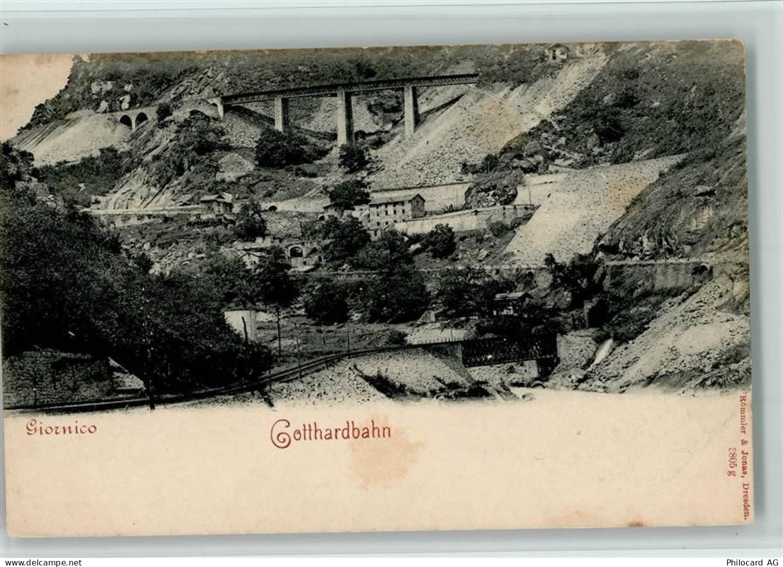6745 Giornico - Gotthardbahn - 10063844