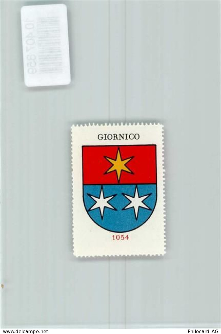 6745 Giornico - Vignette Wappen Kaffee Hag 1920-1940 - 10407859