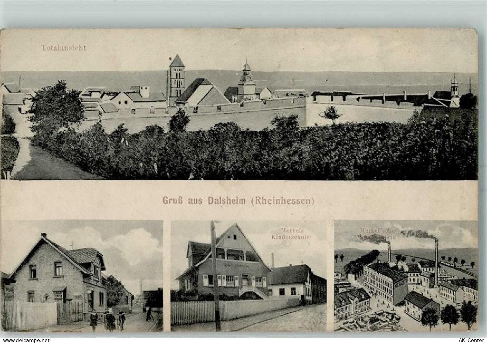 67592 W6523 Flörsheim-Dalsheim - Merkels Kinderschule Merkelsche Fabrik... - 13603391