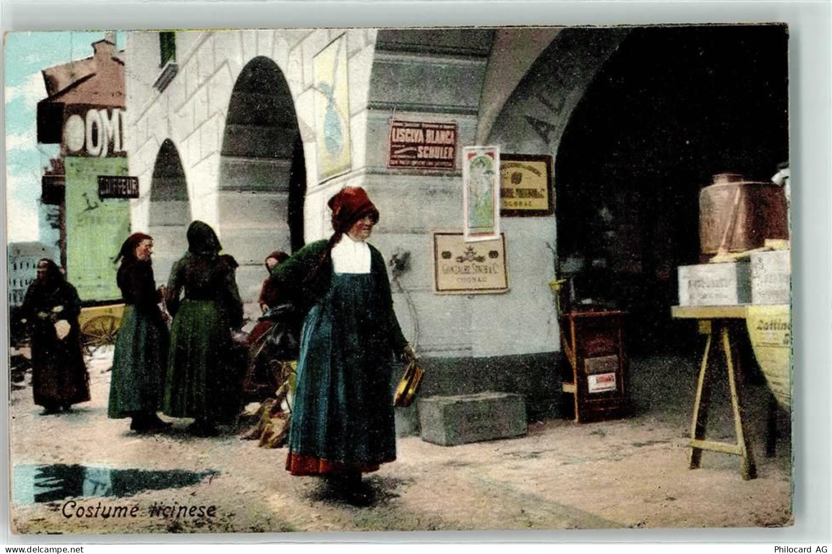 6760 Faido - Costume ticinesi Ort lt. Stempel - 10592441