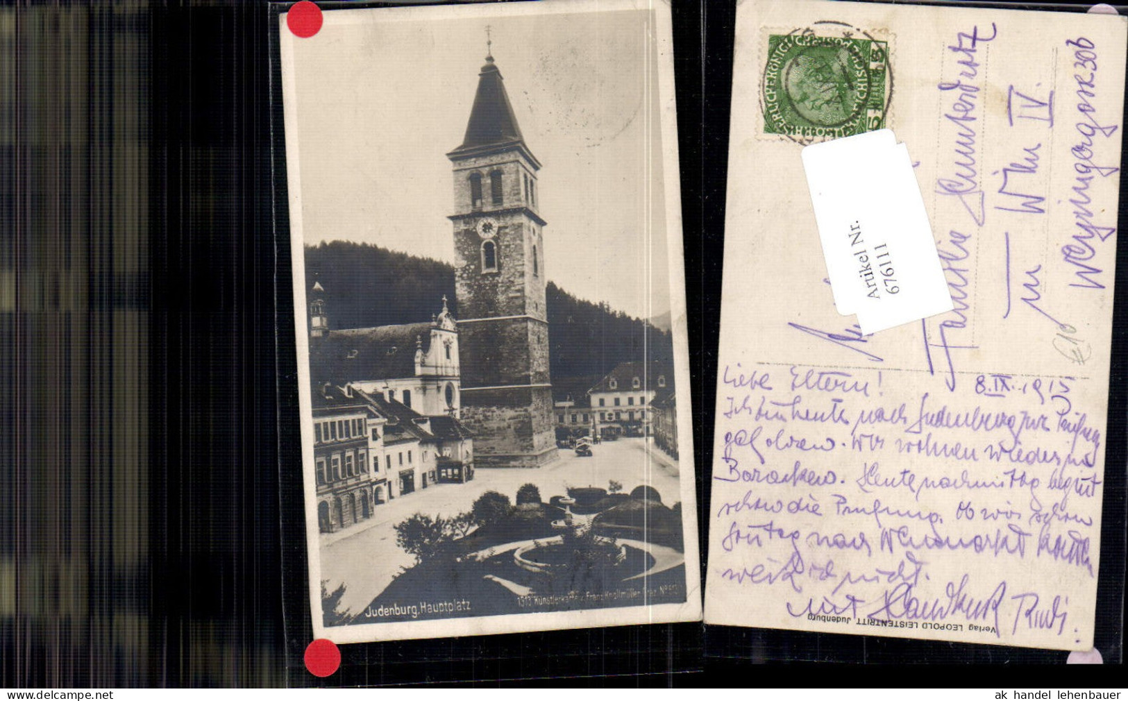 676111,Judenburg Hauptplatz