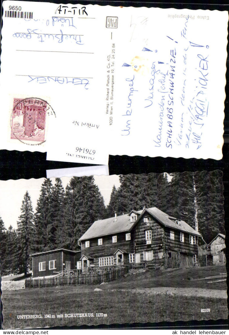 676146,Unterberg Schutzhaus b. Pernitz