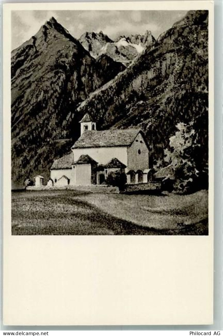 6777 Lurengo Quinto Foto AK Historische Kapelle Temperamalerei - 39698875