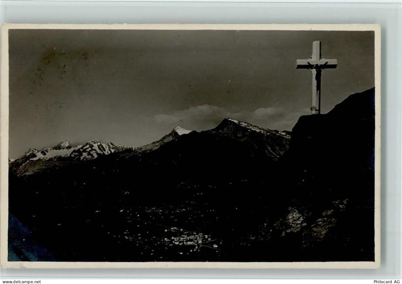 6780 Airolo 1916 - Blick auf Airolo Rotondo Lucendro Bergkreuz - 12110645