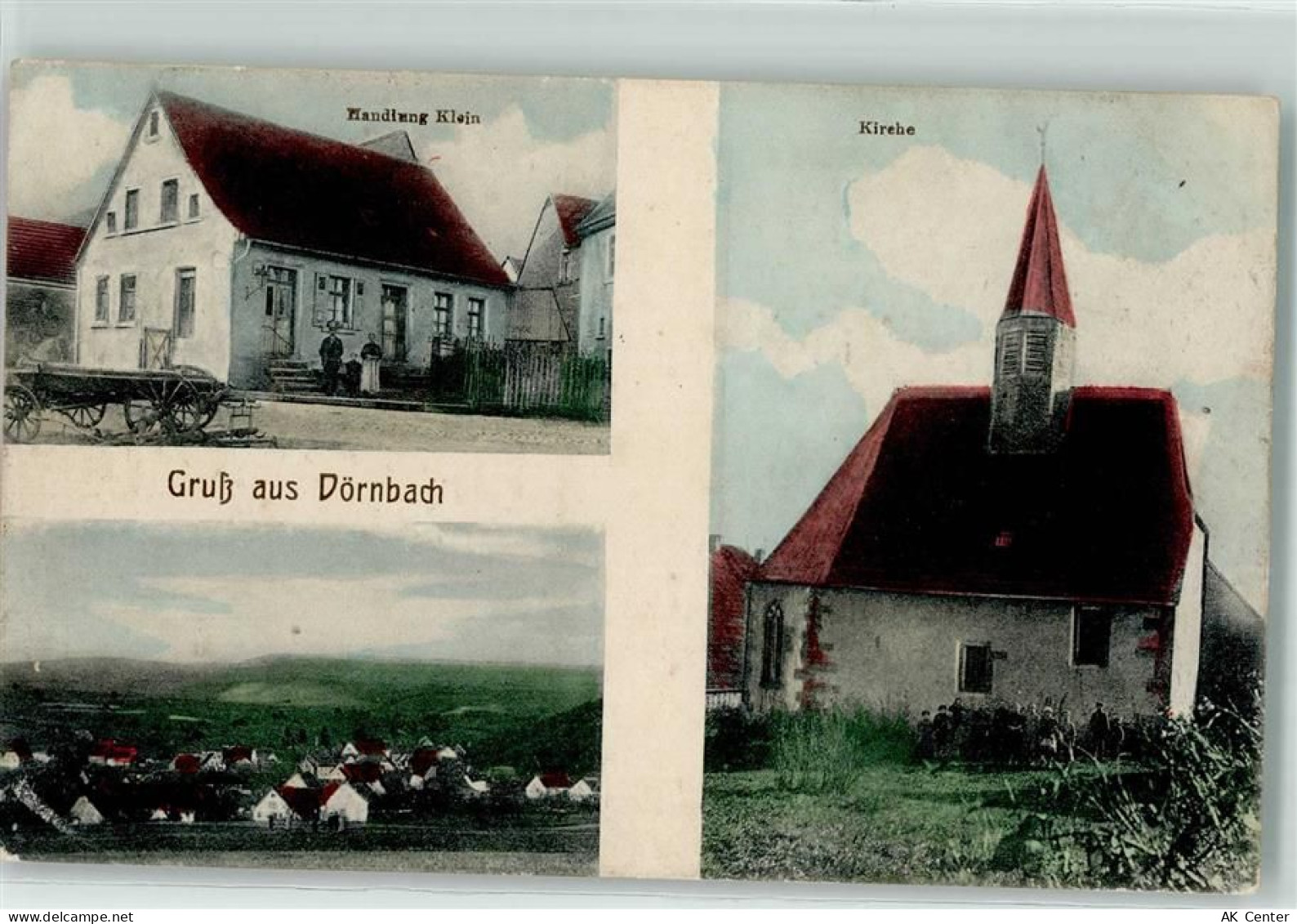 67806 W6760 Dörnbach b Rockenhausen - Handlung Klein Kirche - 13606344