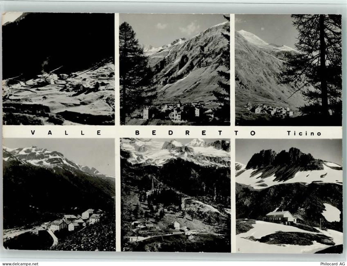 6781 Bedretto - Ticino Valle Bedretto 6-Bildkarte - 11058092