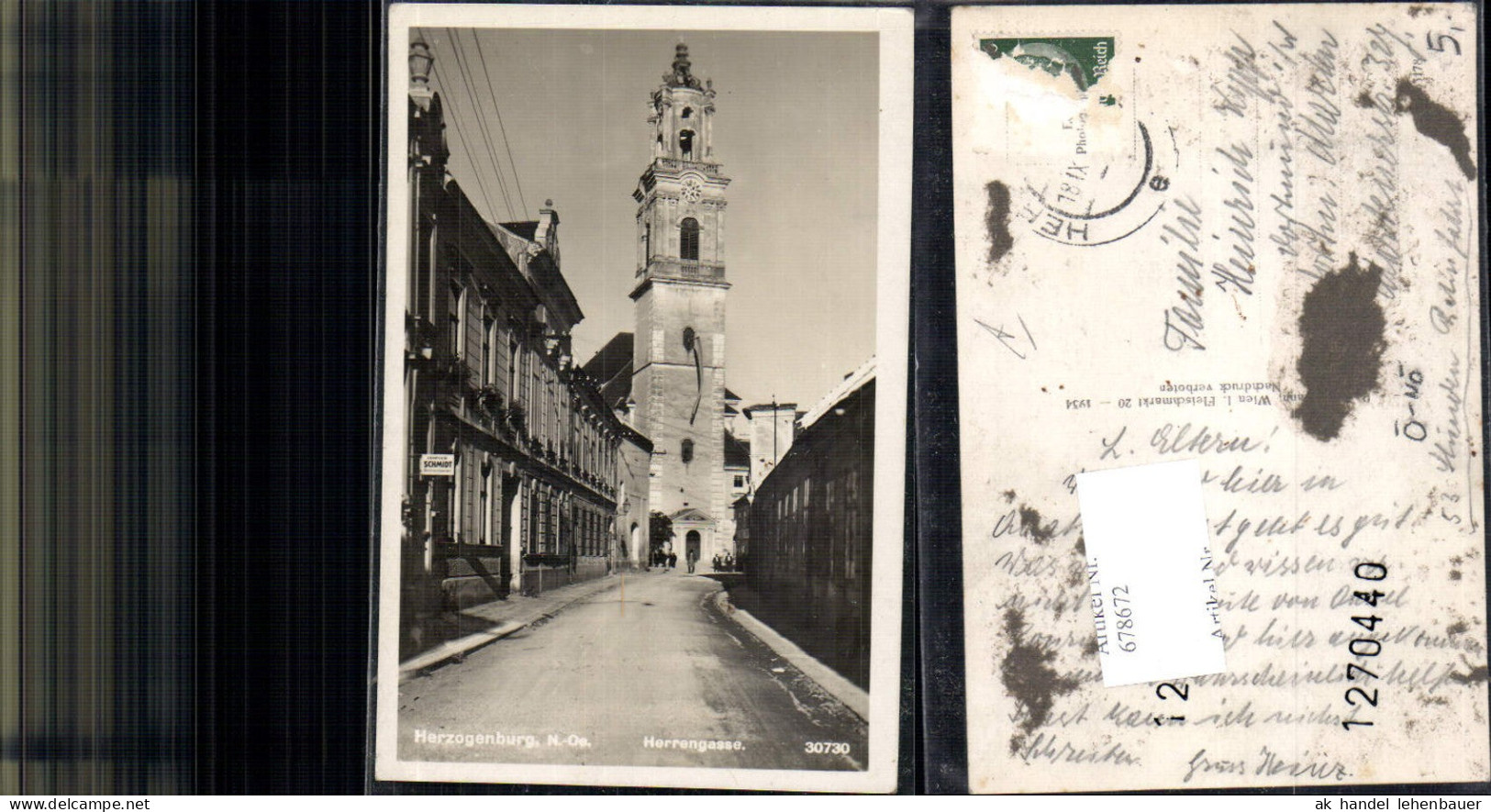 678672 Herzogenburg Straßenansicht Herrengasse