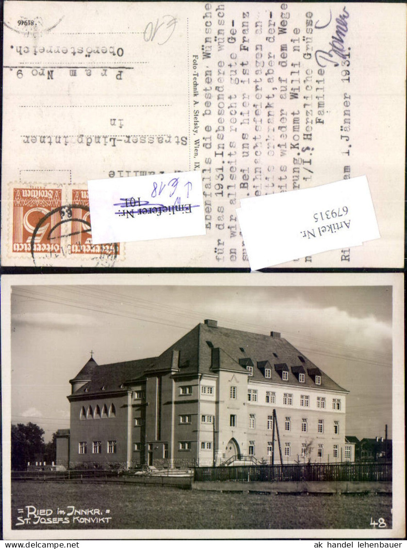 679315 Ried im Innkreis St. Josef Konvikt