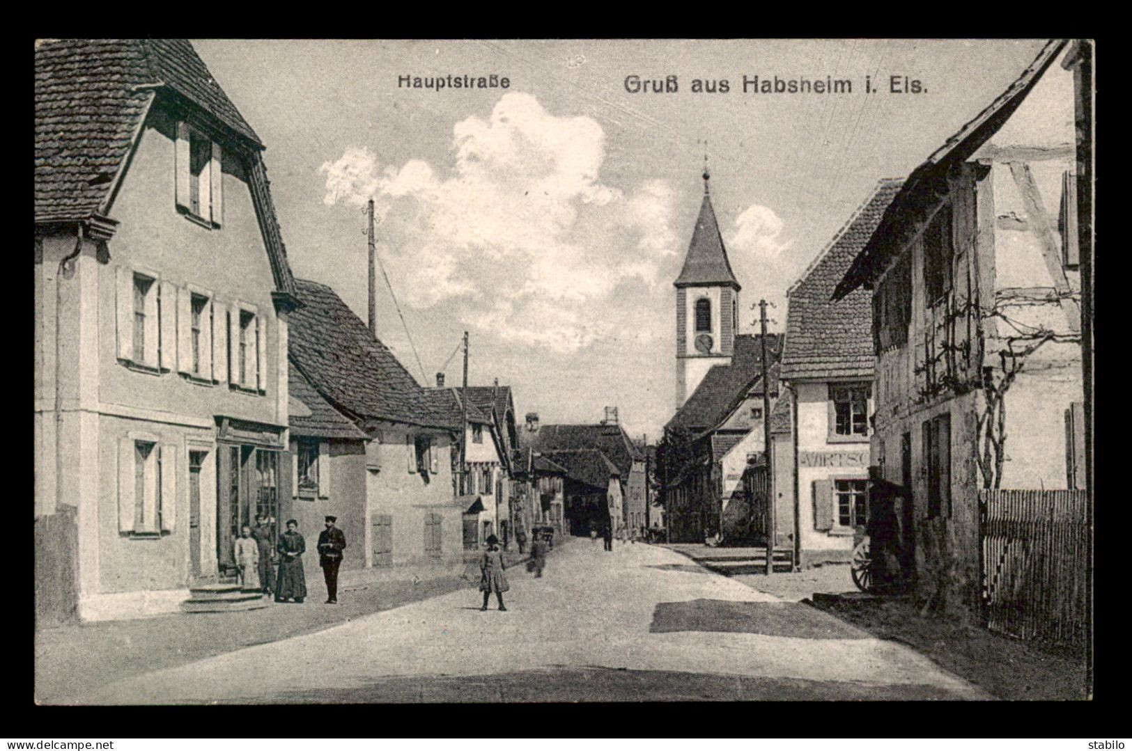 68 - HABSHEIM - HAUPTSTRASSE