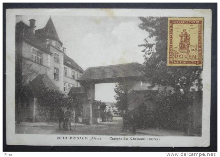 68 Neuf-Brisach caserne sépia    D68D  K68231K  C68231C RH050604