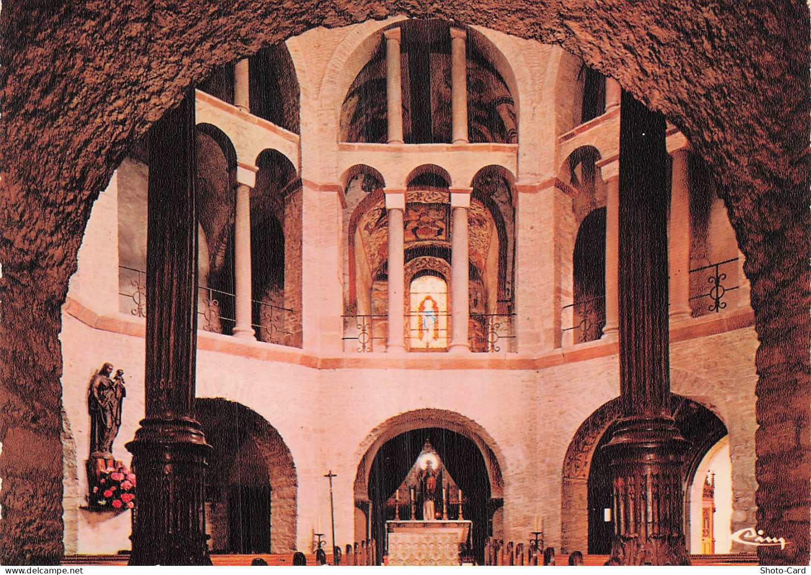 68 OTTMARSHEIM EGLISE ABBATIALE DU XIE SIECLE