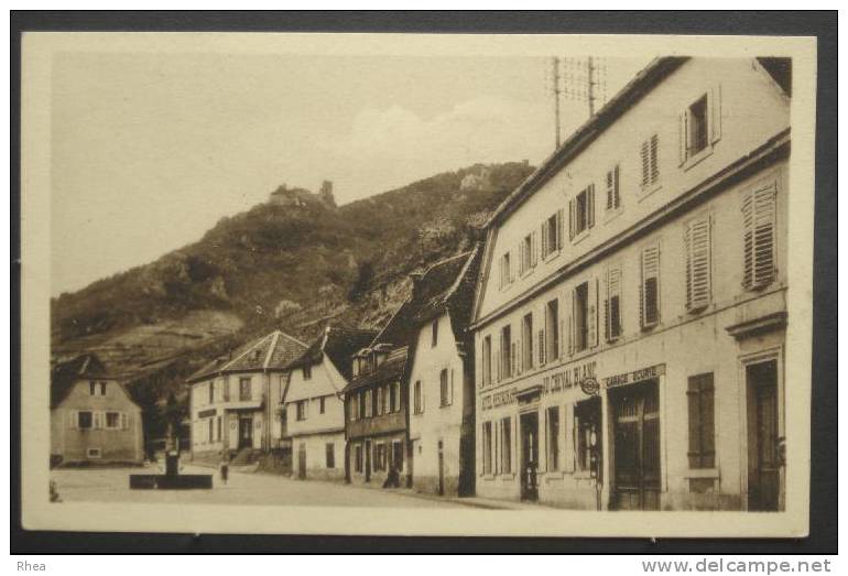 68 Ribeauvillé restaurant carte pub hotel sépia    D68D  K68269K  C68269C RH050662