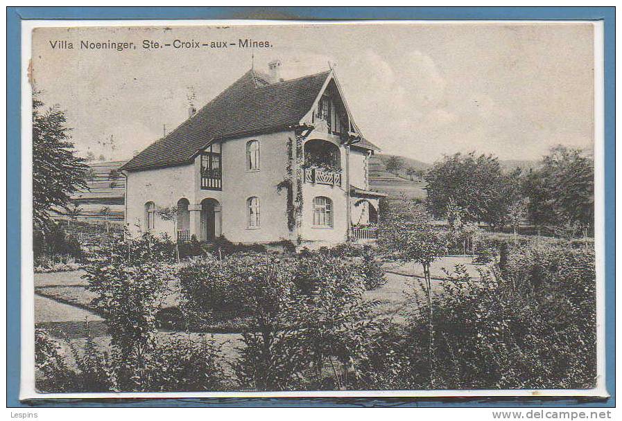 68 - SAINTE CROIX aux MINES -- Villa Noeninger