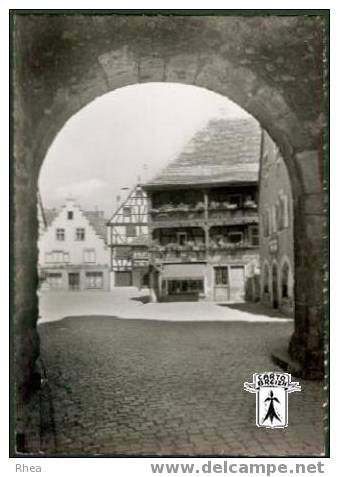 68 Turckheim - 1.007. TURCKHEIM (Haut-Rhin)  Place Turenne - cpsm