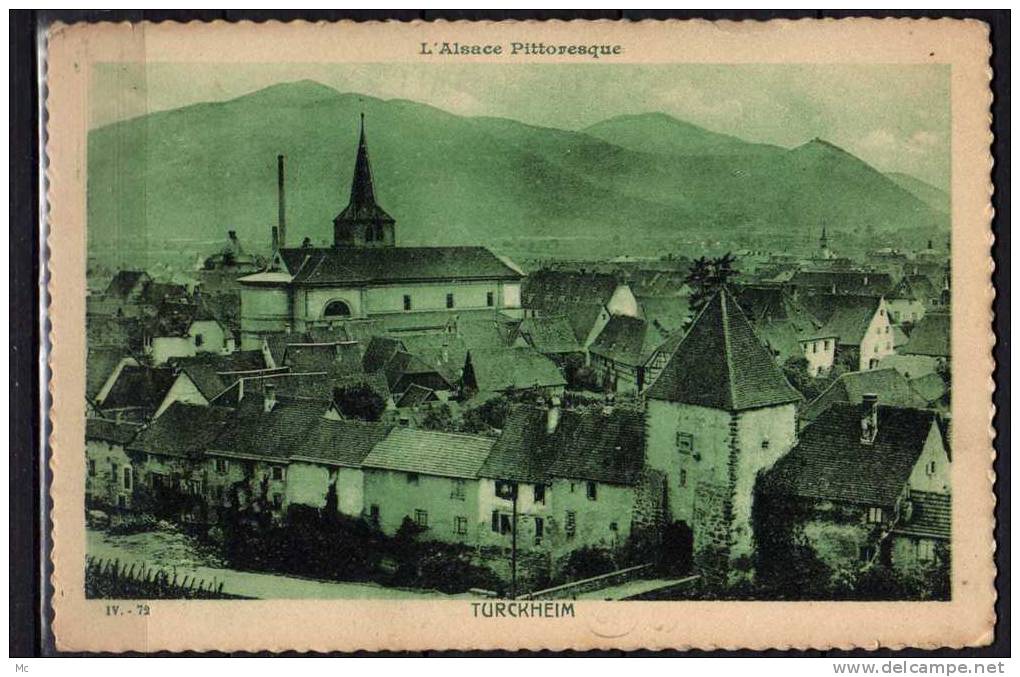 68 - Turckheim -  L'Alsace Pittoresque - Vue Générale