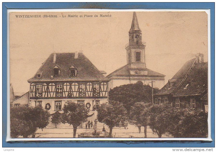 68 - WINTZENHEIM -- La Mairie et