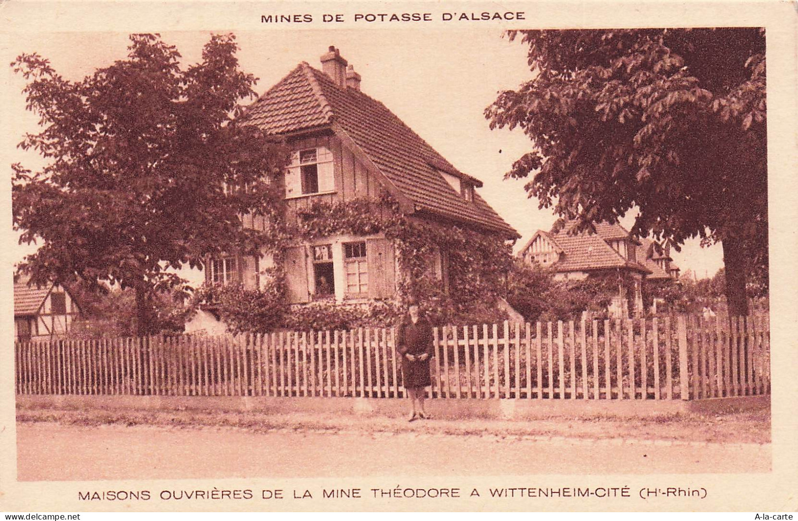 68 WITTENHEIM MAISONS OUVRIERES DE LA MINE THEODORE