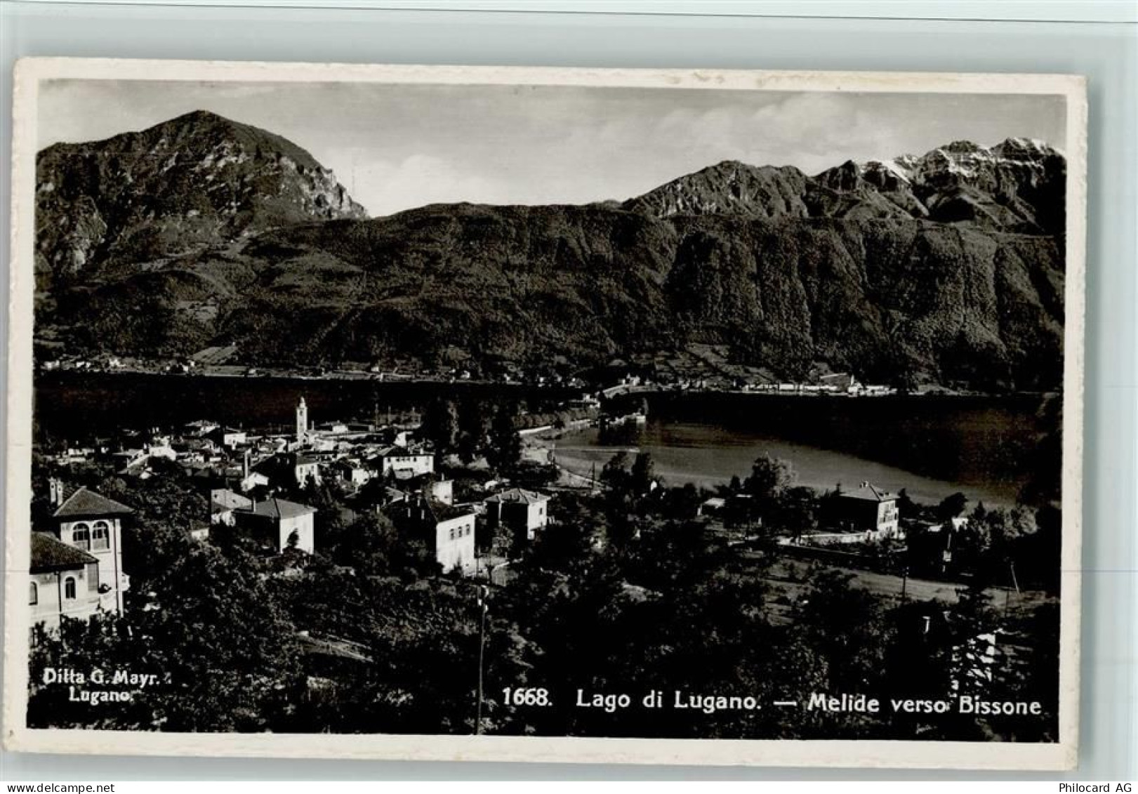 6815 Melide - Lago di Lugano Melide verso Bissone - 11060970