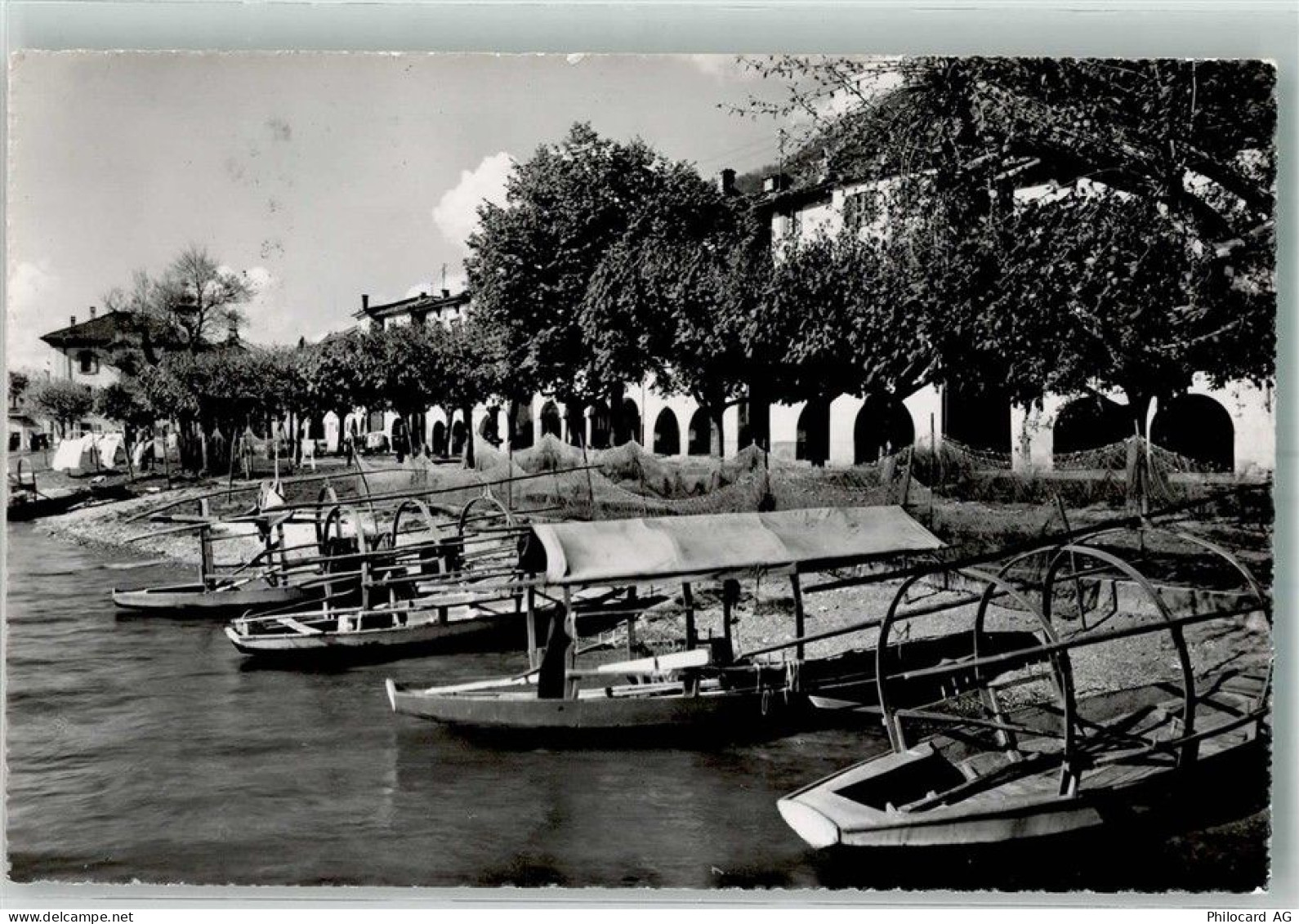 6816 Bissone 1952 Foto AK - 38211315