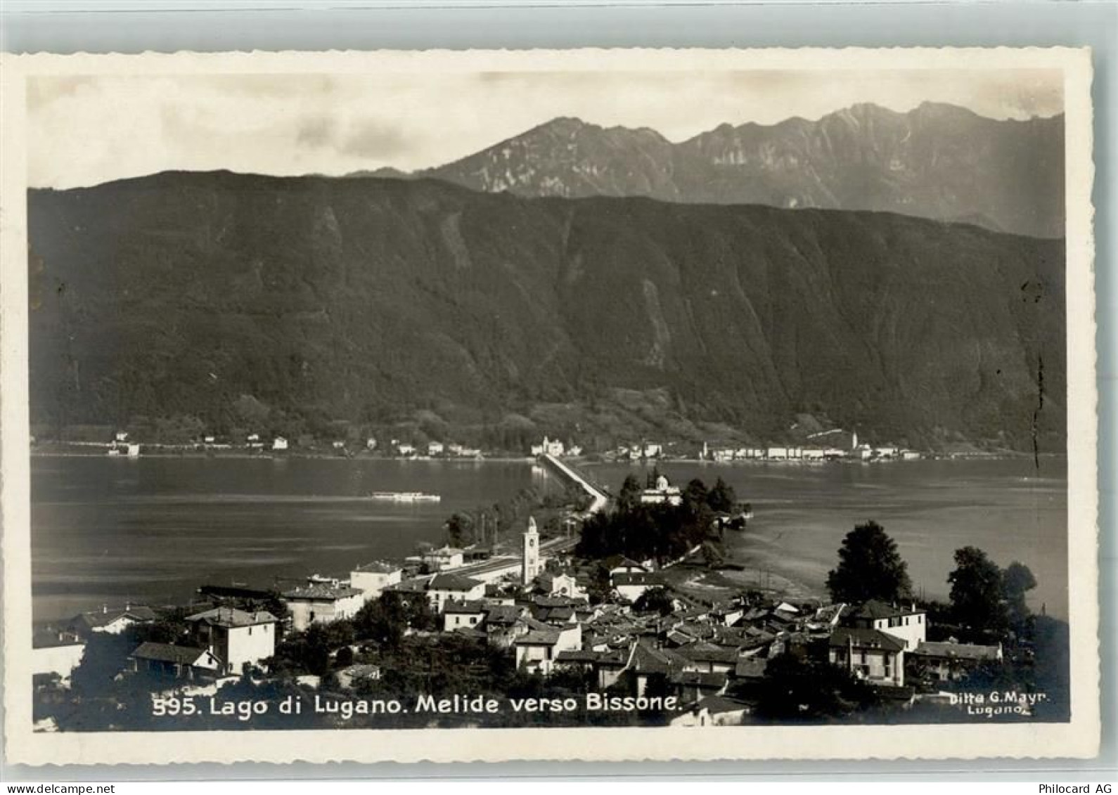 6816 Bissone Foto AK Foto Mayr Lago di Lugano - 39979908