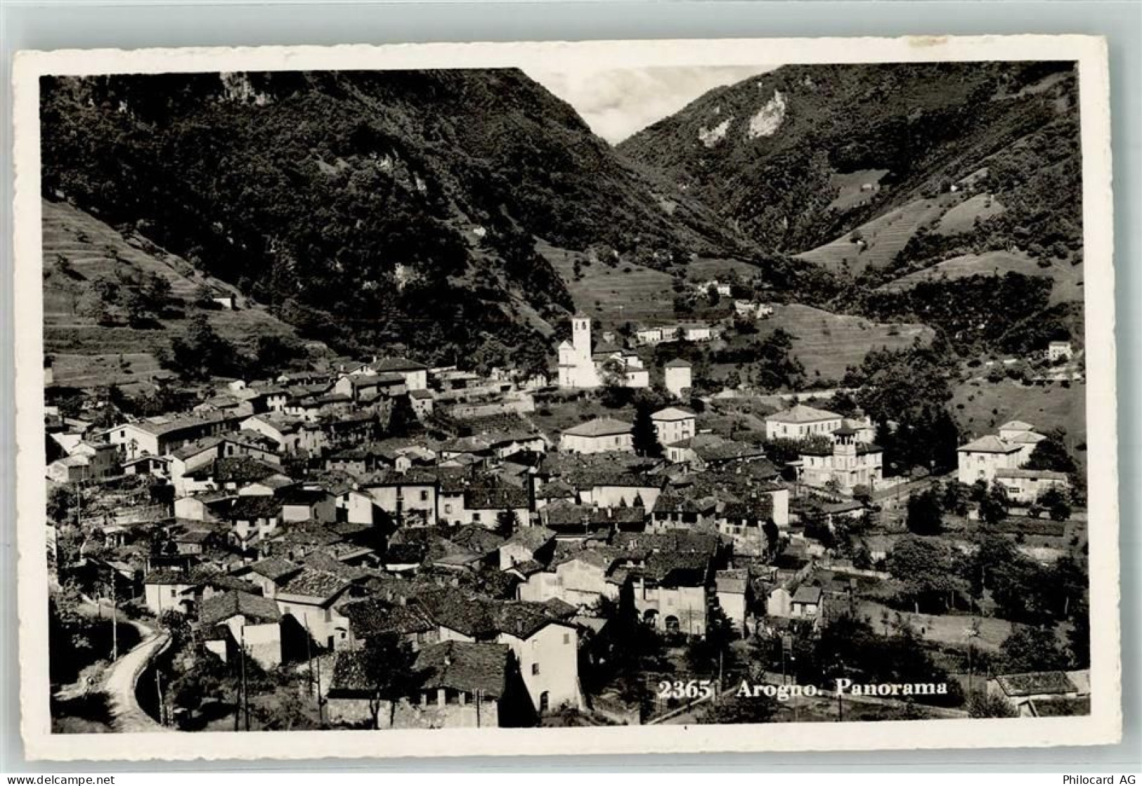 6822 Arogno 1952 Foto AK Panorama - 10742470