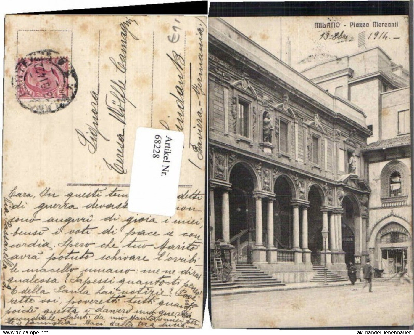 68228,Milano Milan Piazza Mercanti