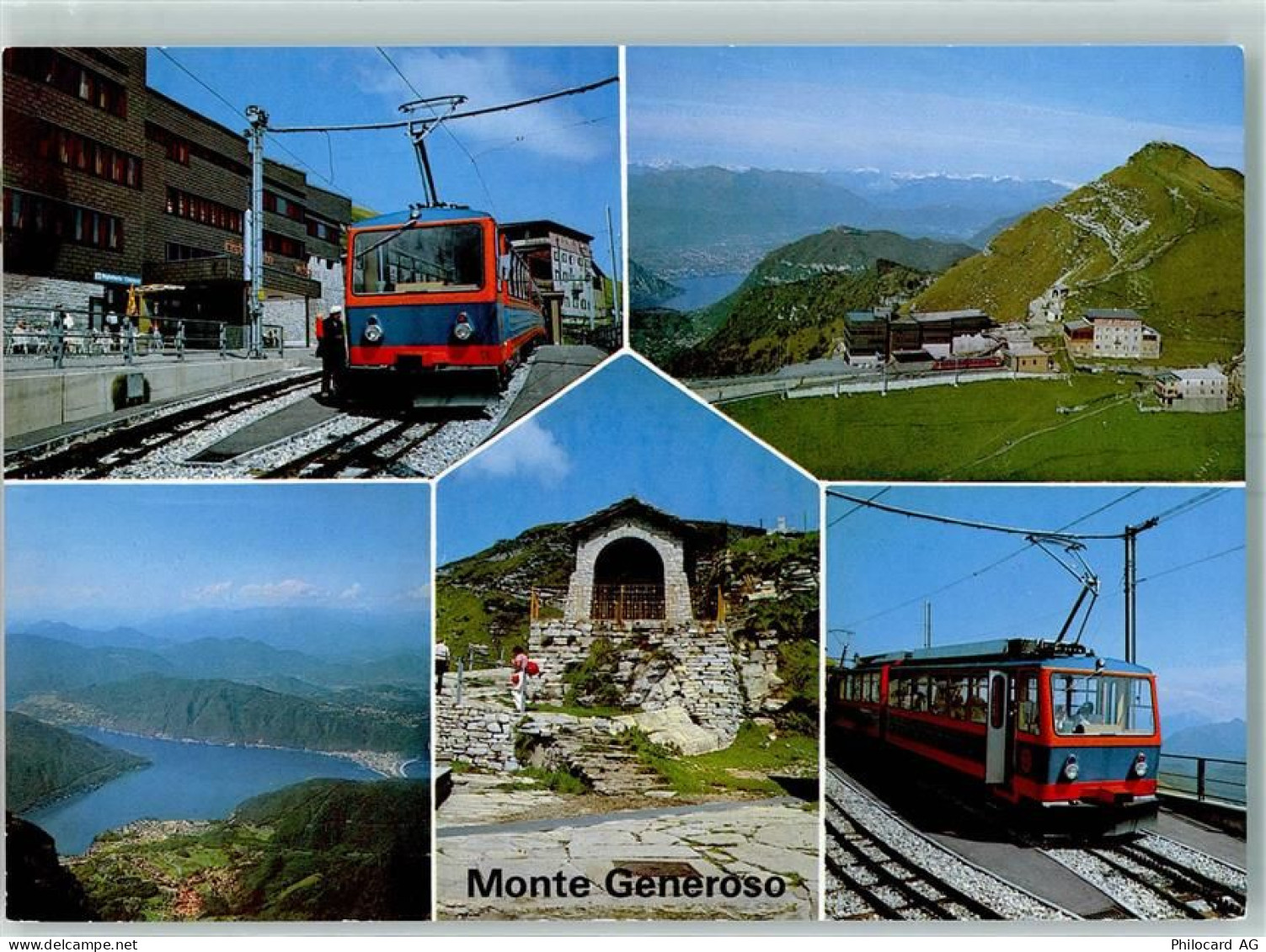 6825 Capolago - Monte Generoso Ferrovia Bahn Lago di Lugano - 10392723