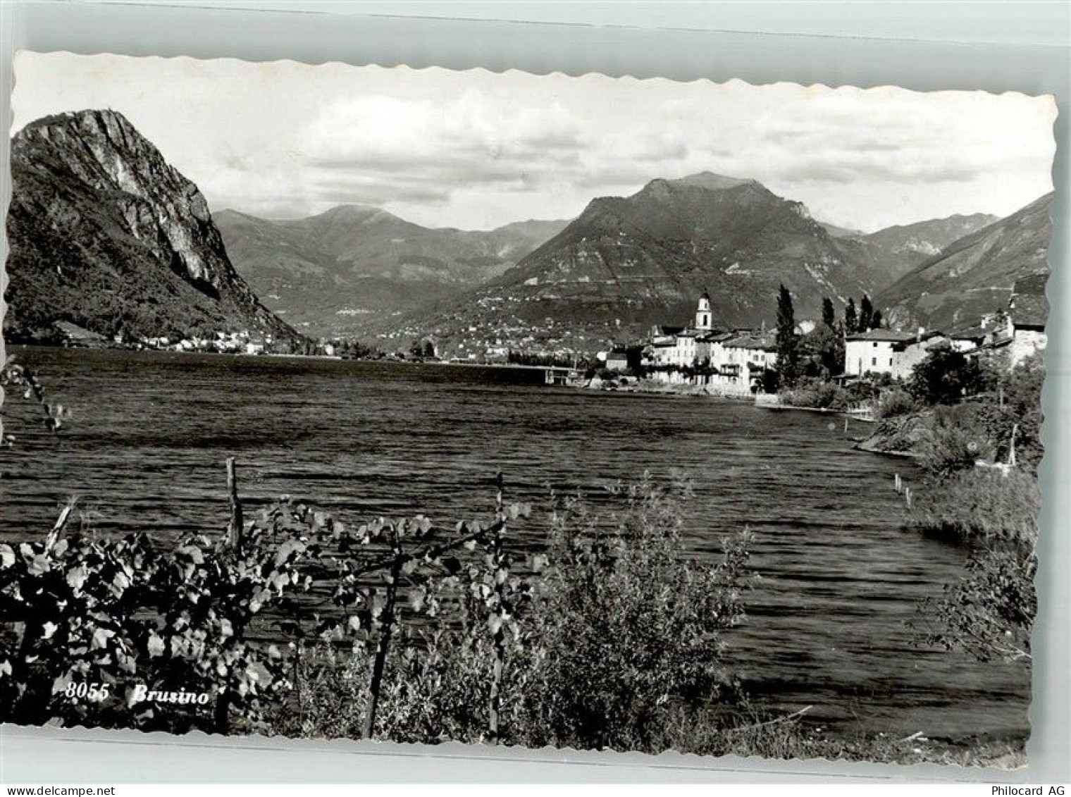 6827 Brusino Arsizio 1957 Foto AK - 38211831