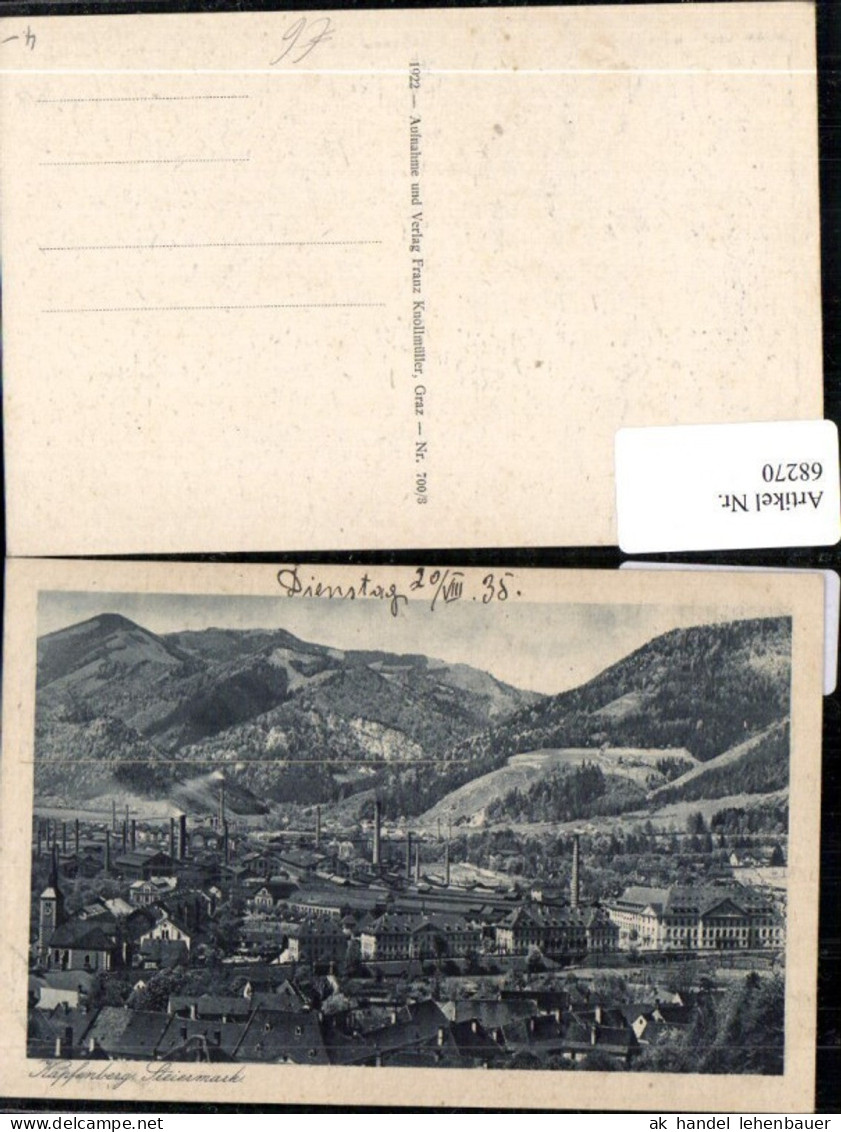 68270.Kapfenberg Fabirksgelände 1935