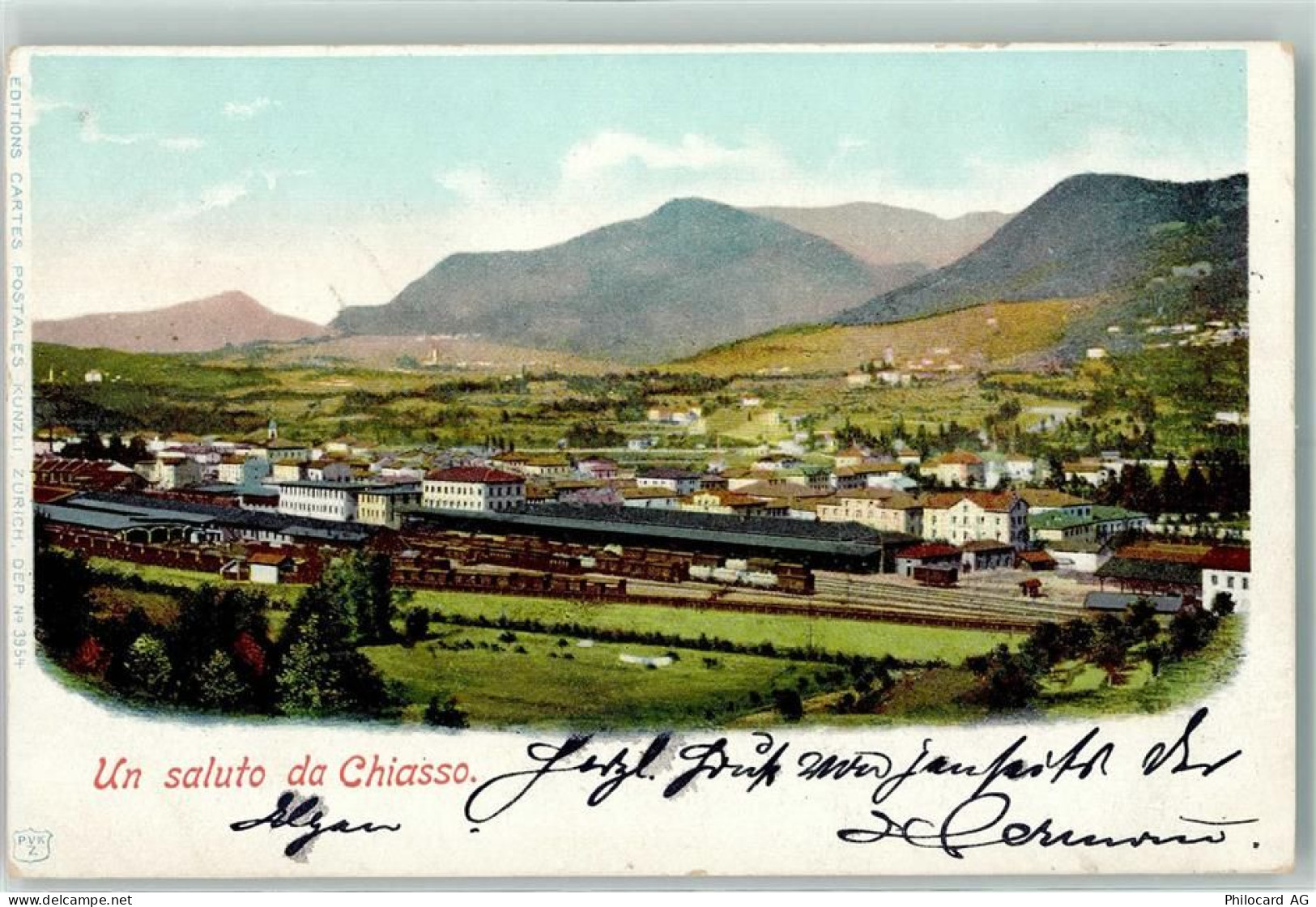 6830 Chiasso 1902 - Bahnhof - 13127816