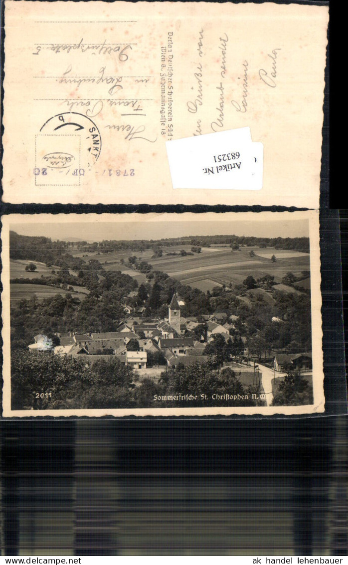683251 St. Christophen an der Westbahn b. Neulengbach