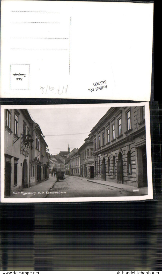 683260 Stadt Eggenburg Kremserstrasse