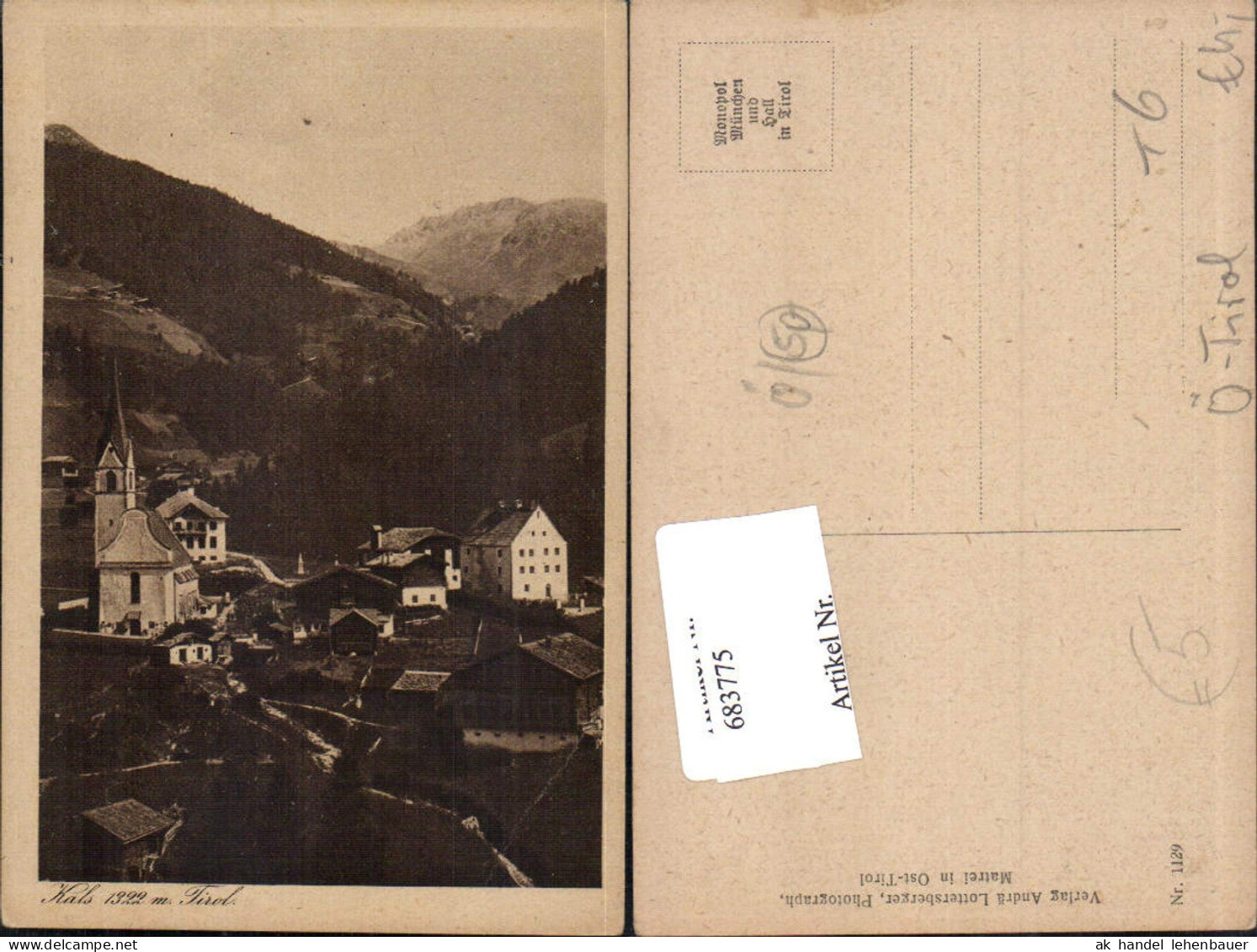 683775 Kals in Osttirol