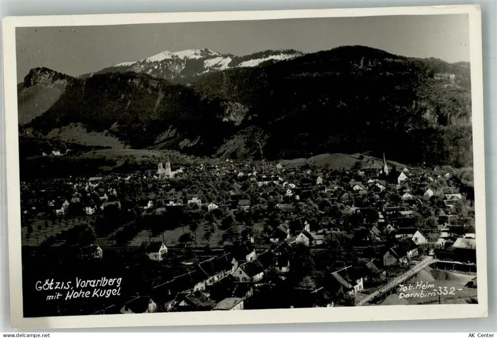 6840 Götzis 1937 Foto AK Vorarlberg - 10748815