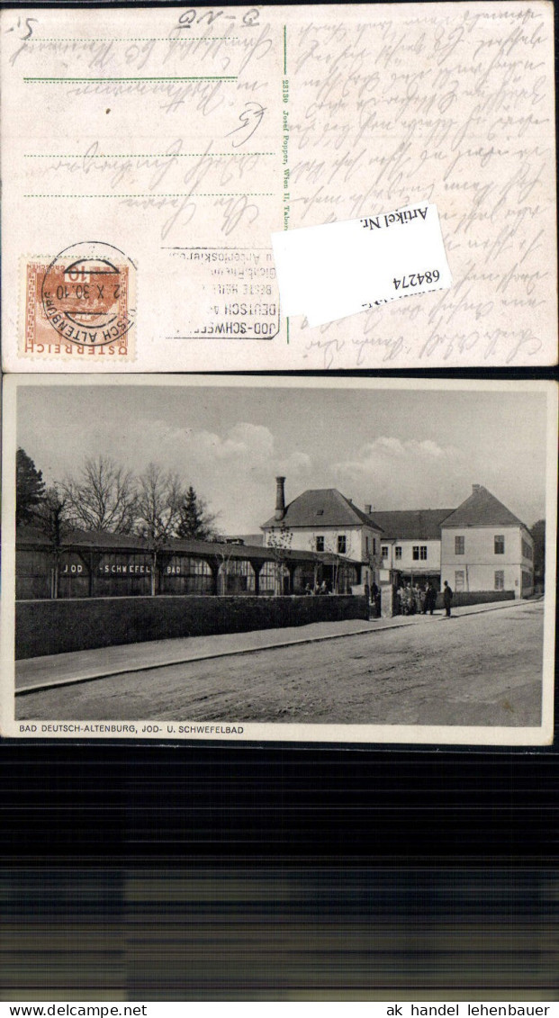 684274 Bad Deutsch Altenburg Schwefelbad gel. n. Rottenmann