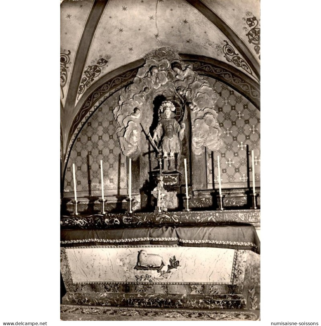 68490 - OTTMARSHEIM - CHOEUR AVEC AUTEL DE SAINT-GUIRIN