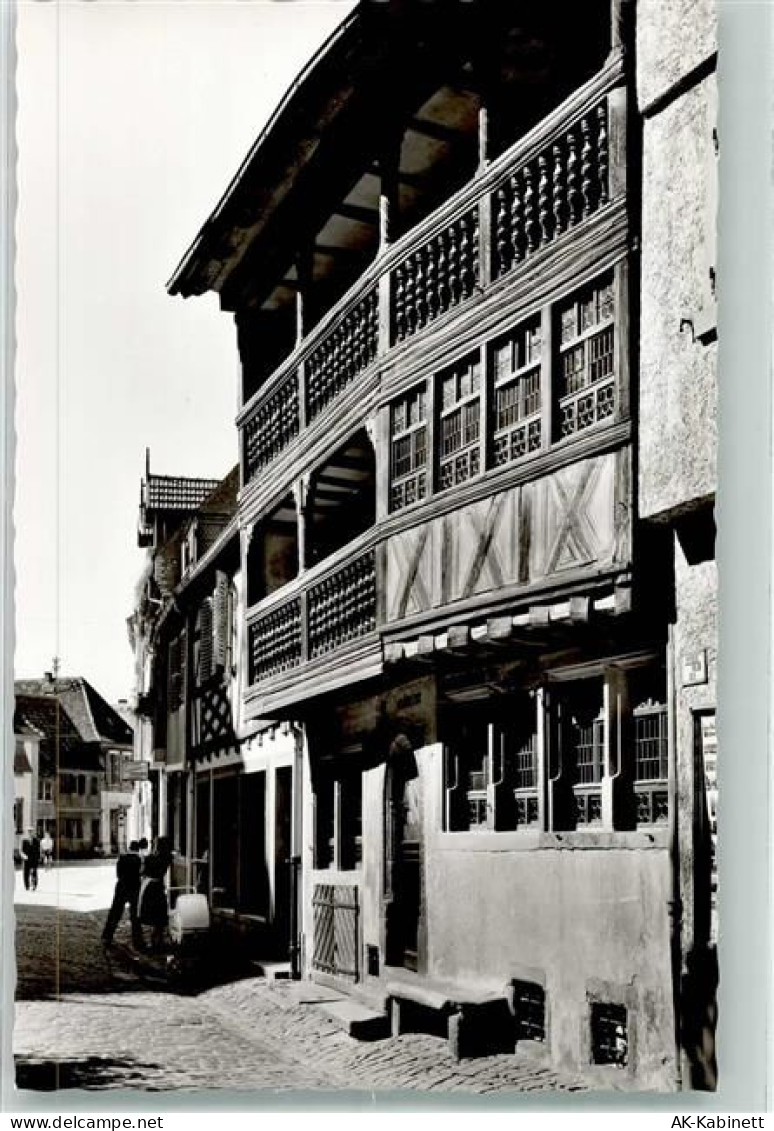 68526 W6802 Ladenburg Foto AK Renaisseance-Haus Foto Metz - 39562133